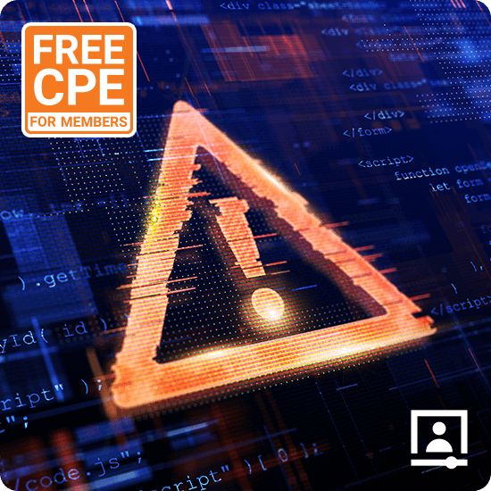 A caution sign on a dark blue background