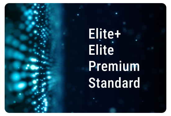 Elite+, Elite, Premium and Standard