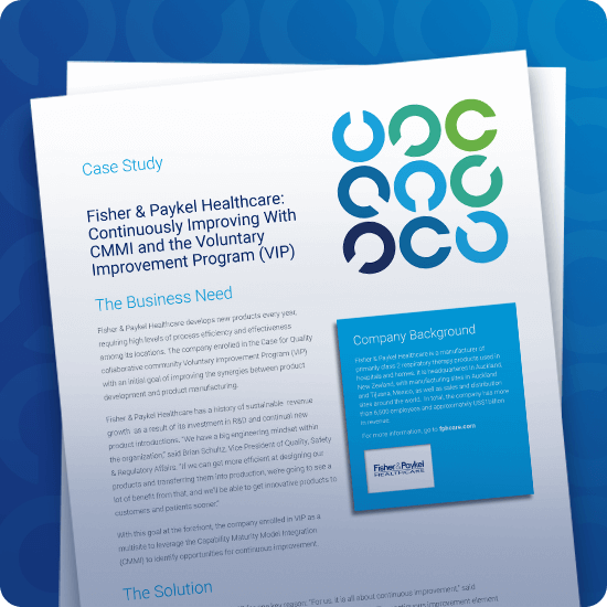Title: Fisher & Paykel Healthcare: Continuously Improving With CMMI and the Voluntary Improvement Program (VIP)