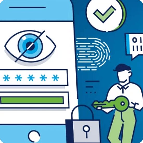 Privacy in Practice 2023 - finger pointing to security lock